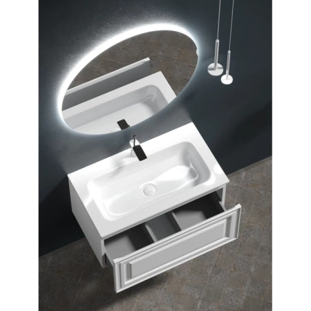тумба под раковину sancos very 80 vr80w подвесная bianco