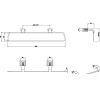 полотенцедержатель gessi mimi 33303#080