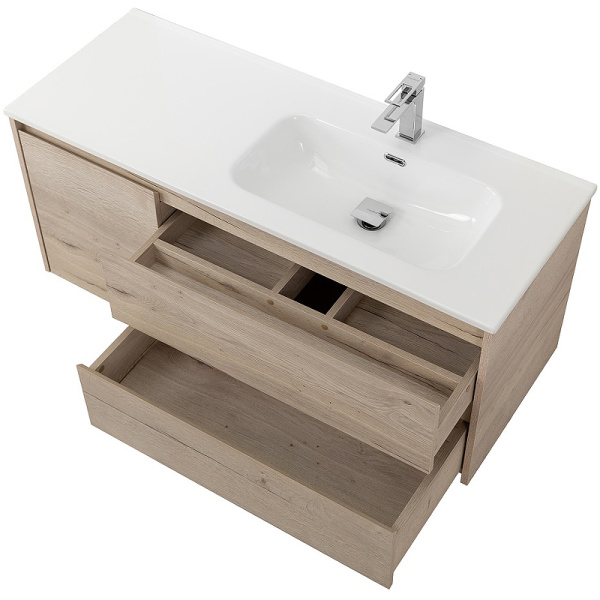 тумба под раковину belbagno kraft 120 r kraft-1200-2c-1a-so-rgb-r подвесная rovere galifax bianco