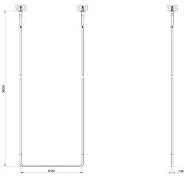 Полотенцедержатель Gessi Goccia 38142#031