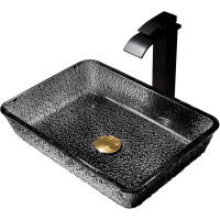 Раковина 46x33 см Abber Glas AK2313B