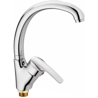 Смеситель для кухни Haiba HB4106-2 цвет хром