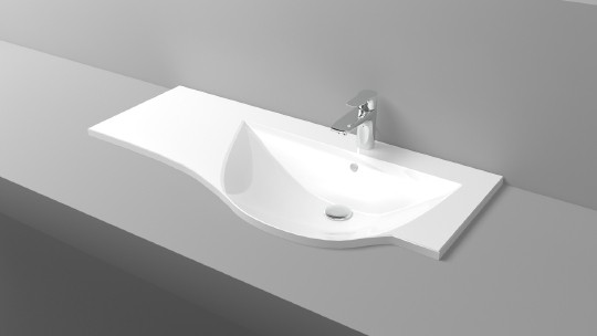 раковина встраиваемая цвет и стиль риалто 100 r