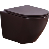 Унитаз подвесной Esbano AZALEA ESUPAZALCM кофе матовый
