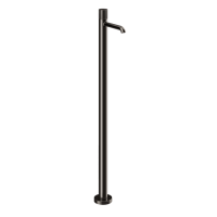 Смеситель Gessi Habito Rigato 70595#706 для раковины напольный, цвет Black Metal PVD