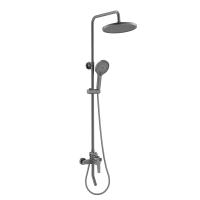Душевая система Aquatek Лугано AQ2740BGM цвет Оружейная сталь