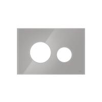 Лицевая панель TECE TECETECEloop modular 9240616 цвет-стекло титан