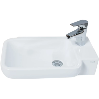 Раковина полувстраиваемая Creavit Trend 53 TP027-00CB00E-0000, белая