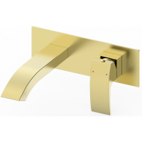 Смеситель для раковины Wonzon & Woghand Fit WW-88869009-BG встраиваемый, золотой матовый