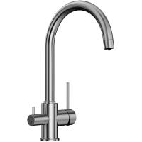 Смеситель для кухни с подключением к фильтру Elghansa Kitchen Pure Water 56B5216-Steel