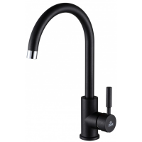 Смеситель для кухни Paulmark Holstein Ho212063-418 Черный металлик