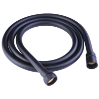 Шланг для душа Iddis, черный, ПВХ, 1.5м 04P15BLi19