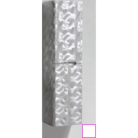 Шкаф-пенал BelBagno Luxury/Soft LUXURY/SOFT-1500-2A-SC-BL-LEFT подвесной L, белый глянец