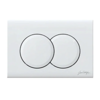 Кнопка смыва Jacob Delafon E36496-00 для инсталляции, белый глянец