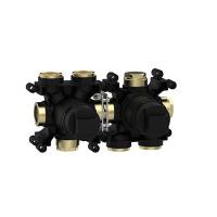 Внутренняя часть Almar Water Control Modular E186902, однорычажного смесителя с переключателем на 3 положения, горизонтальный модуль