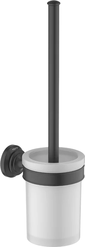 Ёршик для унитаза Aquatek Классик AQ4510MB Черный матовый