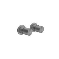 Смеситель Gessi Habito Diamantao 70634#031 для душа, встраиваемый, термостатический, с перелючателем на 2 положения, внешняя часть, цвет хром