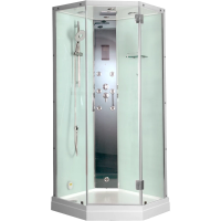 Душевая кабина Timo Premium 90x90 ELTAH-312R с баней с гидромассажем