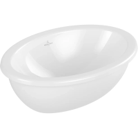 Раковина Villeroy & Boch Loop & Friends 4A530001 встраиваемая снизу, 43х28 см, цвет белый