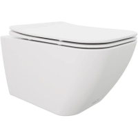 Унитаз Cerutti SPA Mimi Aria MW CT8919 подвесной Белый матовый с сиденьем микролифт