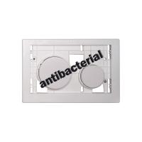 Кнопка для инсталяции TECE TECEloop modular 9240664 для унитаза, без лицевой панели, клавиши белые, антибактериальное покрытие