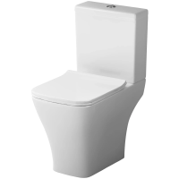 Унитаз компакт Damixa Titan DX78C8600SC с бачком и сиденьем Микролифт