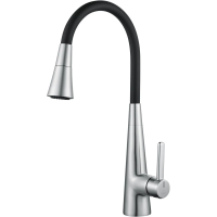 Смеситель для кухни Rose R213L с гибким изливом, сатин