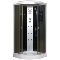 Душевая кабина Niagara NG-5012-01 (120х120х220) низкий поддон(16см) стекло ТОНИРОВАННОЕ