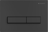 Кнопка Aqueduto RETANGULO RET0140 для инсталляции, матовый черный
