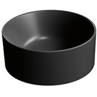 Раковина GSI Kube X 943526 накладная, Ø32 см, Ardesia opaco (Черный матовый)