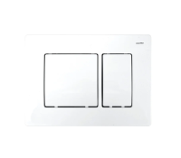 Кнопка смыва для инсталляции AZARIO AZ-8200-0032 для унитаза, пластик, цвет глянцевый белый