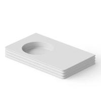 Раковина Dea Design Washbasins DD9803 800 18 накладная, без отв., Solid Surface, 80х48х10см., White №18