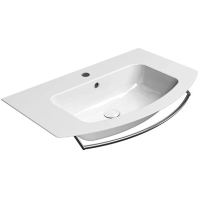 Раковина GSI Pura 8826111 подвесная, 82x49 см, Bianco lucido (Белый глянец)