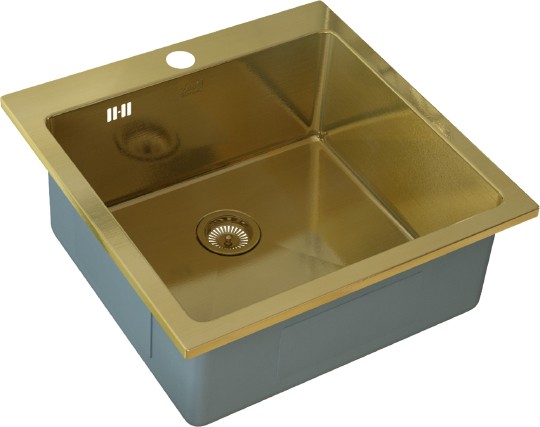 Кухонная мойка ZorG Inox PVD SZR-51 BRONZE