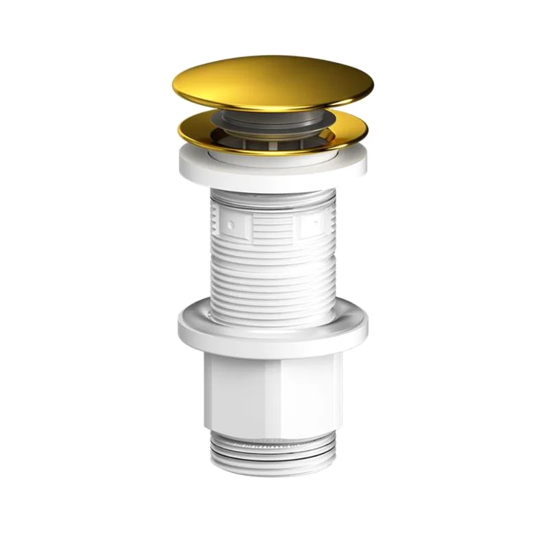 Донный клапан AM.PM F0700P99 для раковины, с переливом, золото