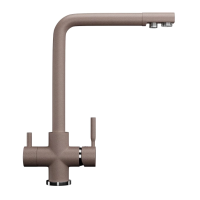 Смеситель для кухни с подключением к фильтру Ulgran песочный U-016-302