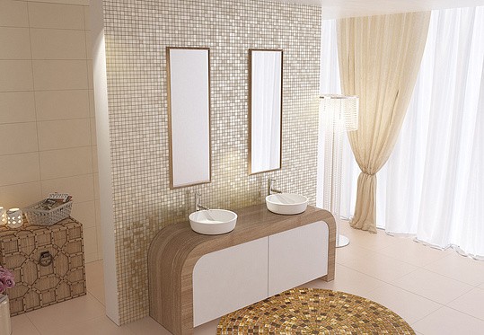 раковина накладная 41 см montebianco isola bella 11092