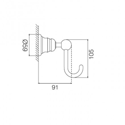 Крючок Fima Carlo Frattini Victory F6064/1OR