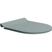 Сиденье для унитаза GSI Pura MS86CSN15 с микролифтом, Ghiaccio Matte