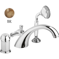 Смеситель на борт ванны Cezares Vintage VINTAGE-BVDM-02-Sw Бронза