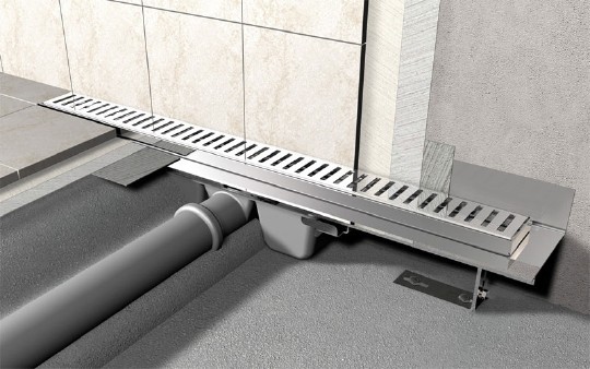 душевой лоток alcaplast apz1 300 с опорами