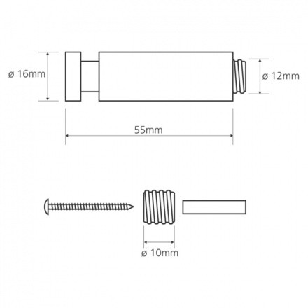 Крючок Bemeta NEO 104106165 хром