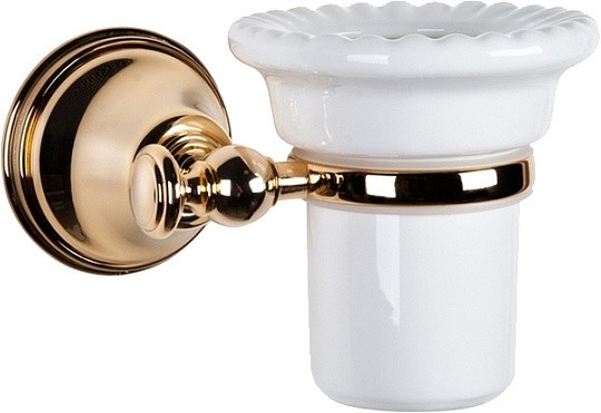 Стакан для зубных щеток Tiffany World Harmony TWHA109oro