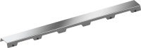 Решетка TECE TECEdrainline "steel II" 600783: прямая, нержавеющая сталь, 70 см, сатин