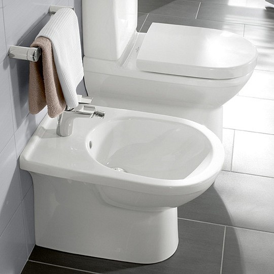 биде напольное villeroy & boch o'novo 54610001 alpin