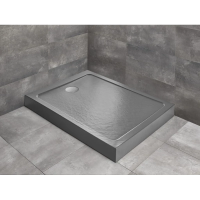 Акриловый поддон 120x90 см Radaway Doros F Compact Stone Anthracite SDRFP1290-05-64S