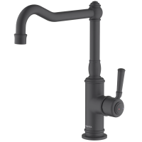 Смеситель для кухни Aquatek Классик AQ1580MB Черный матовый