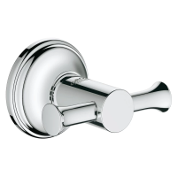 Крючок Grohe Essentials Authentic 40656001 двойной, для ванны, хром