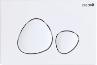 Кнопка для инсталяции Creavit Spa GP7001.00 цвет белый