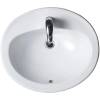 Раковина BeWash Balaton 90561101 встраиваемая, 56x47 см, белая